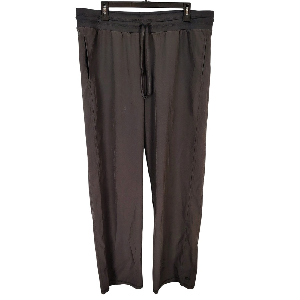 C9 by Champion Mens Charcoal‎ Gray Straight Leg Athletic Pants Large